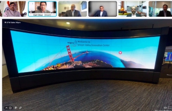 Consul General Dr. T.V. Nagendra Prasad had an engaging virtual interaction with team @Wipro of Silicon Valley led by Aswatha Amarnath, Parminder Singh, Deviprasad, Vikrum Mathur, Brian Leong and others. He thanked the team for the virtual tour of Innovation Centre and innovative ways of working.